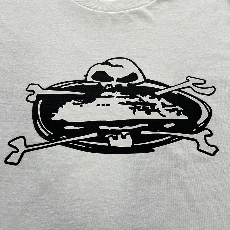 CORTEIZ SKULL T-SHIRT WHITE