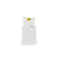 CORTEIZ WAFFLE TANK TOP WHITE