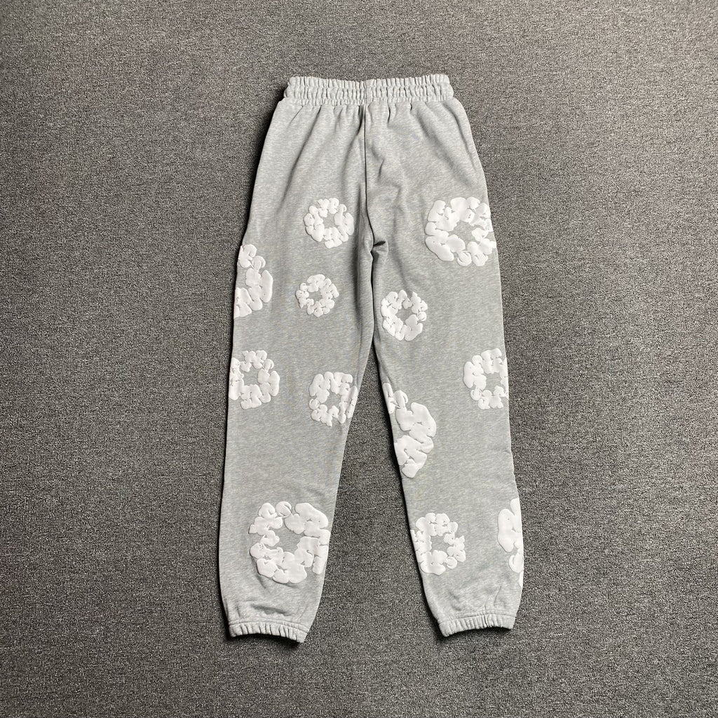 DENIM TEARS COTTON WREATH SWEATPANTS GREY - netstar®