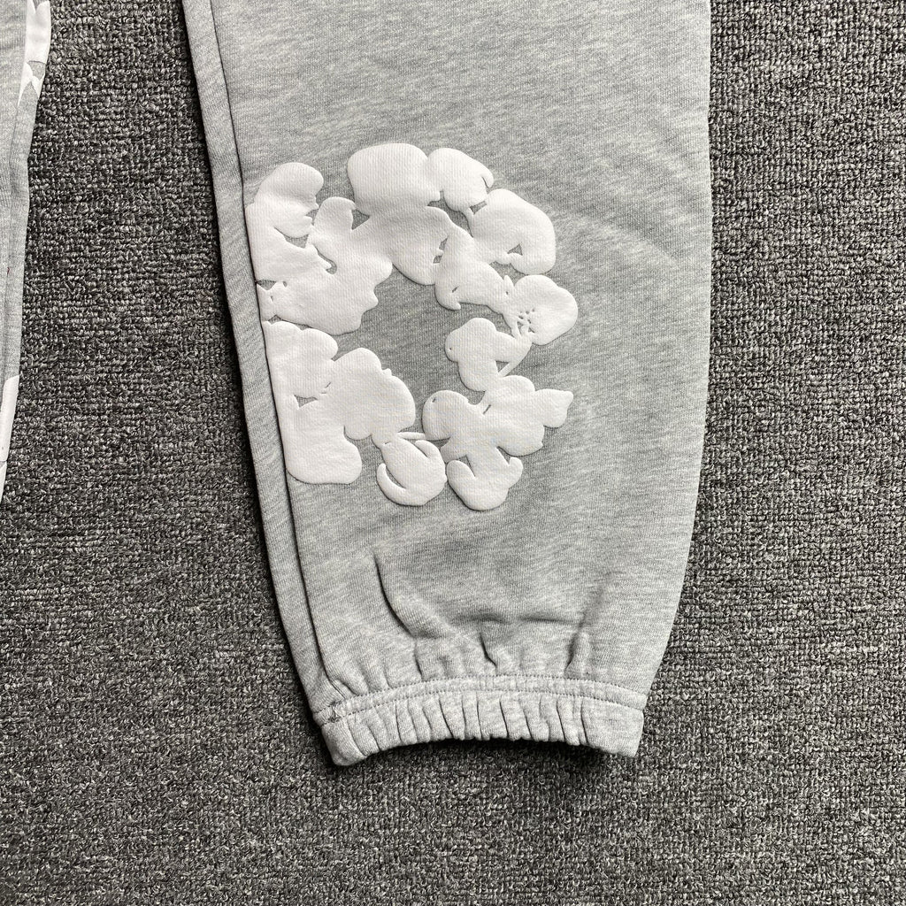 DENIM TEARS COTTON WREATH SWEATPANTS GREY - netstar®