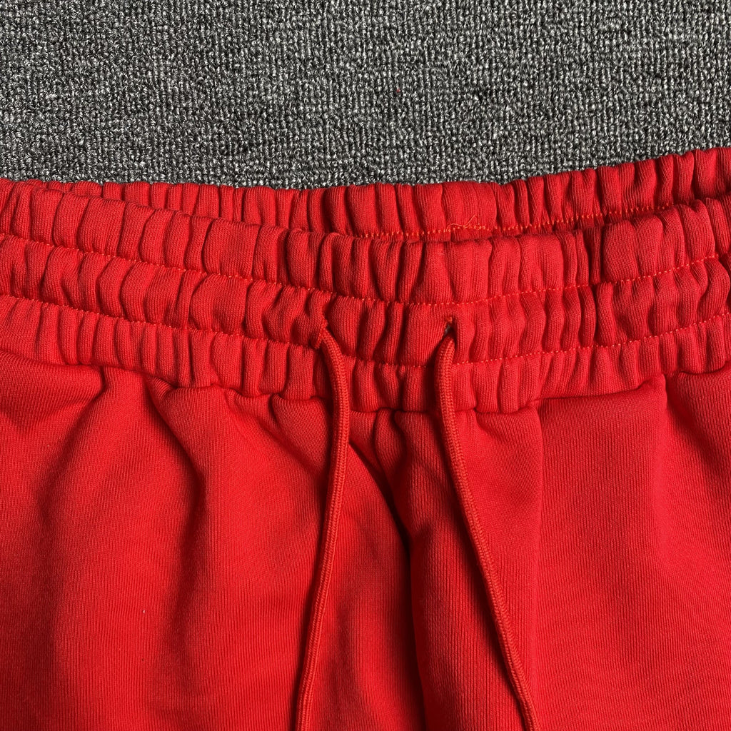 DENIM TEARS COTTON WREATH SWEATPANTS RED - netstar®