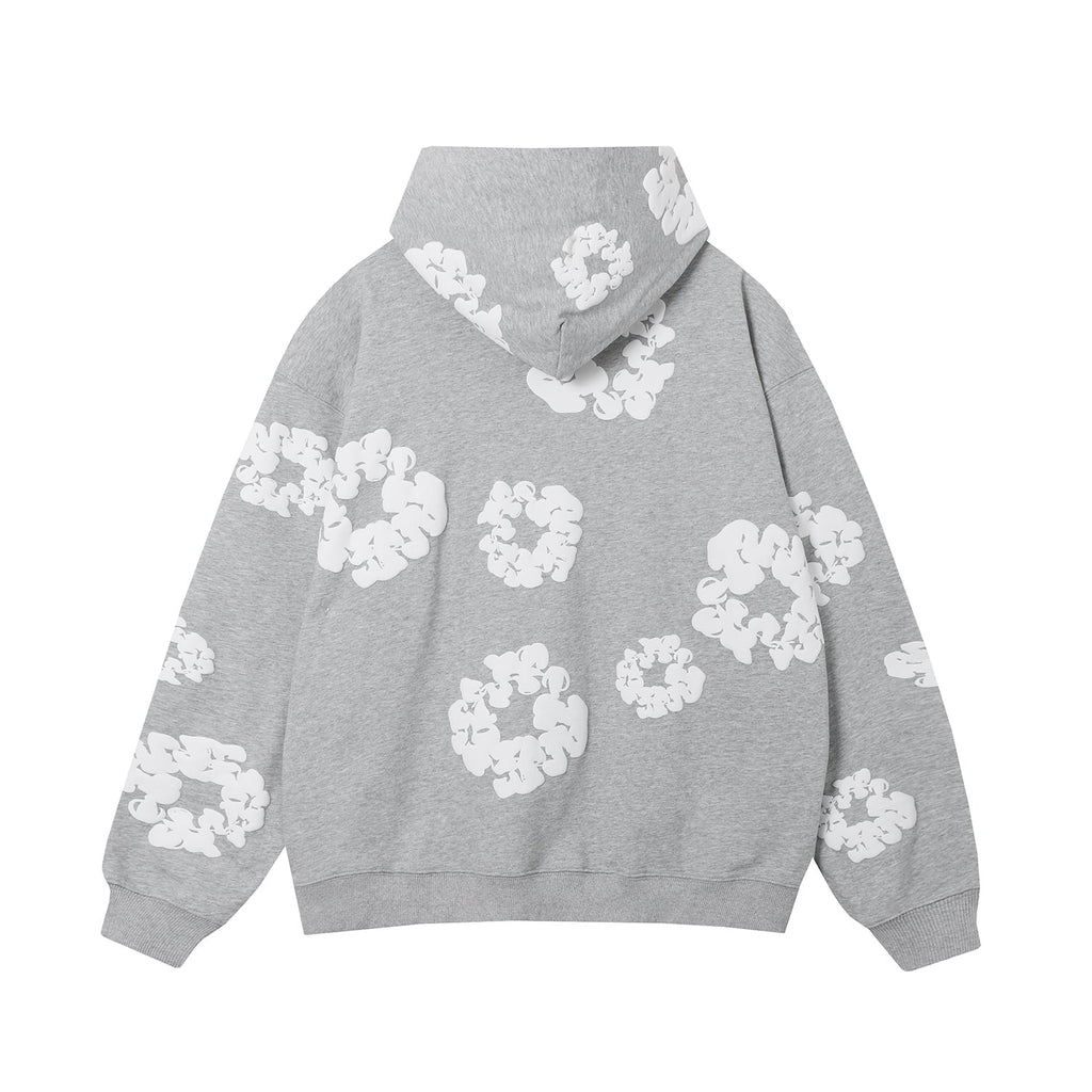 DENIM TEARS COTTON WREATH HOODIE GREY - netstar®