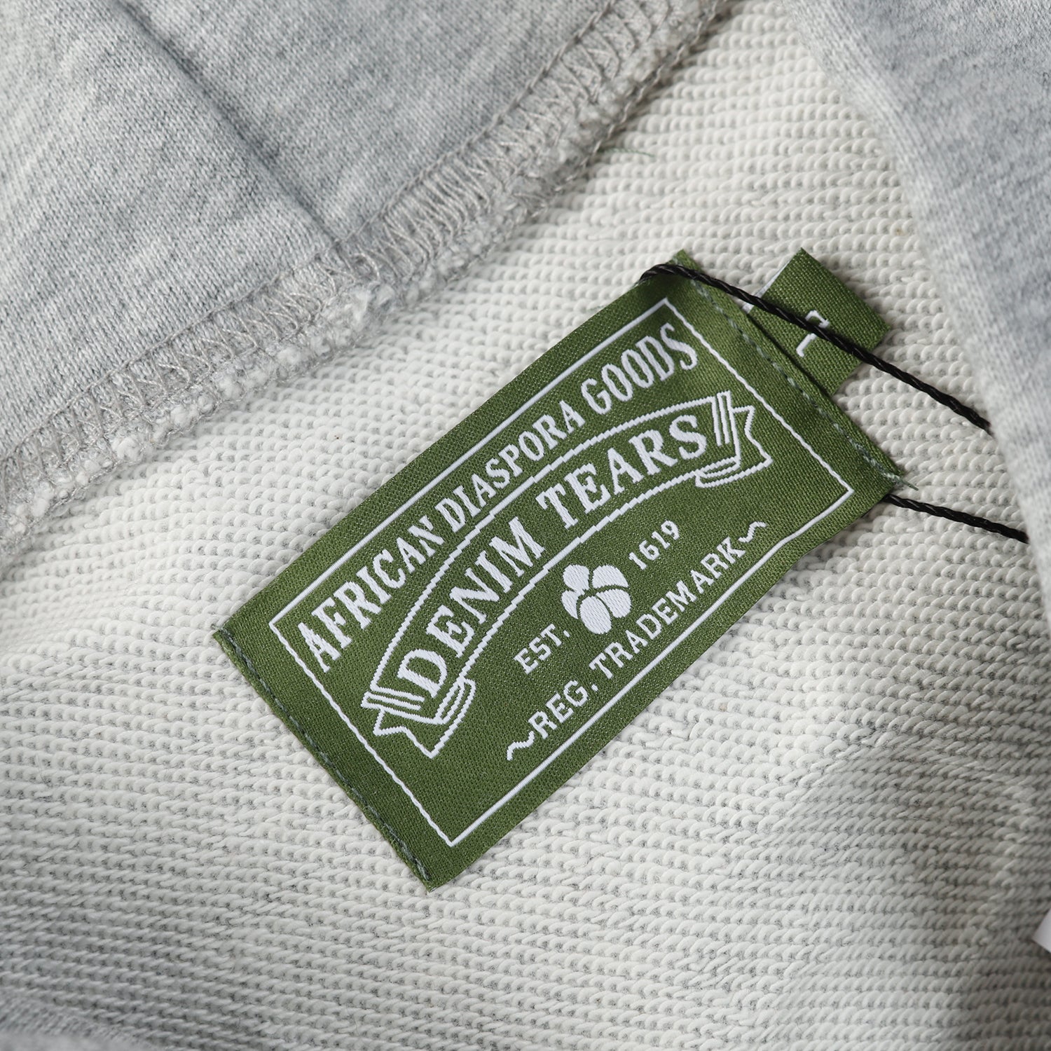 DENIM TEARS COTTON WREATH HOODIE GREY - netstar®