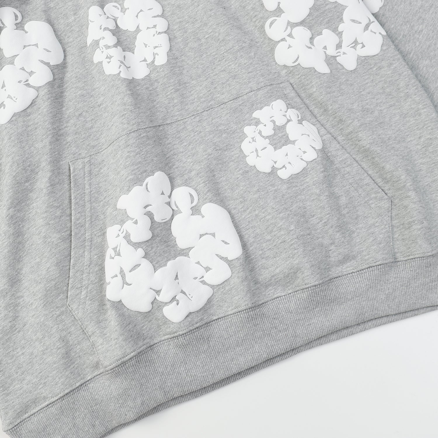 DENIM TEARS COTTON WREATH HOODIE GREY - netstar®