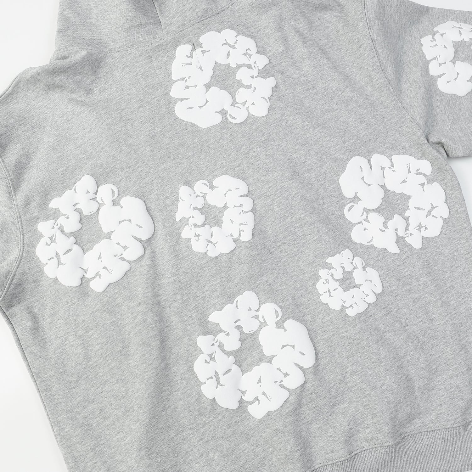 DENIM TEARS COTTON WREATH HOODIE GREY - netstar®