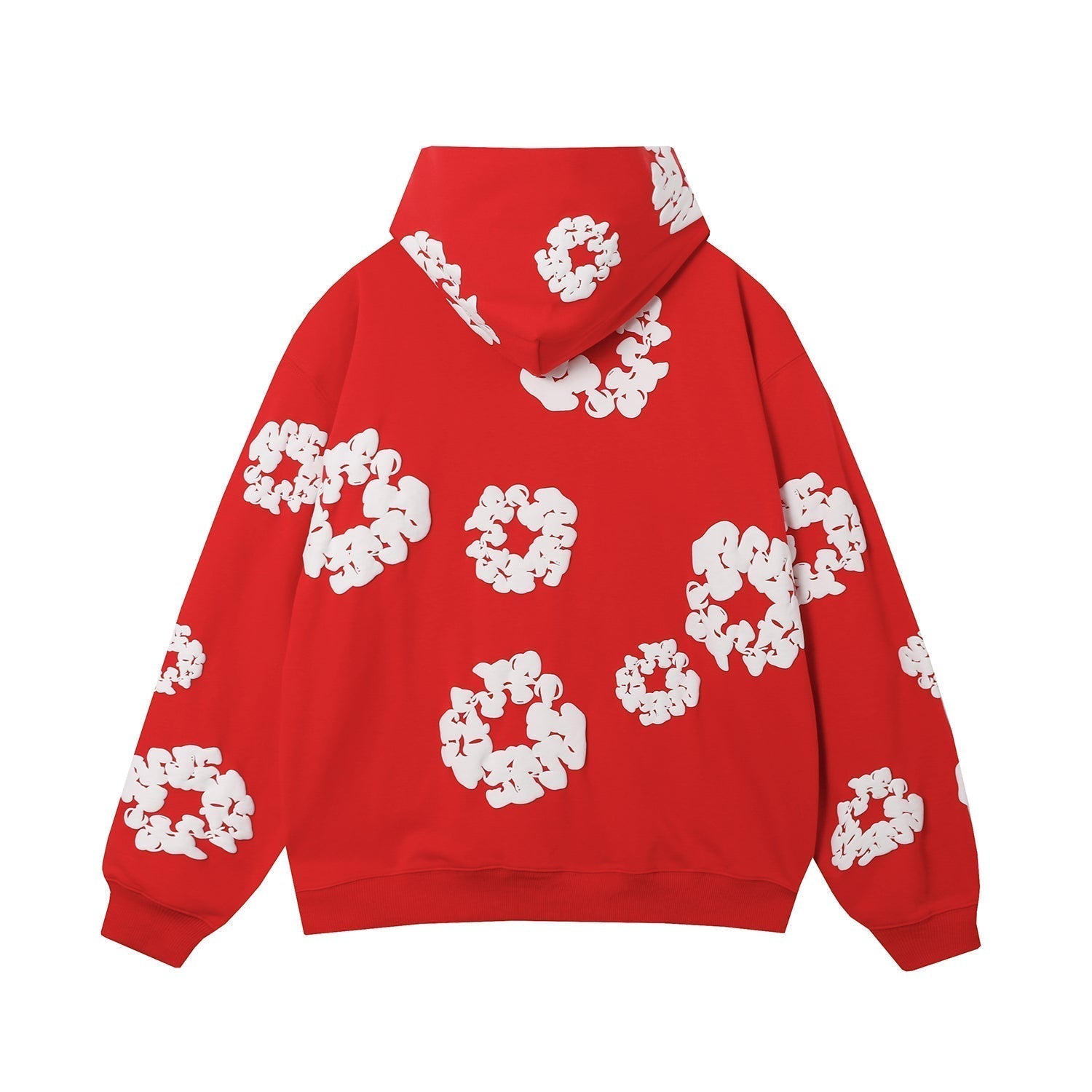 DENIM TEARS COTTON WREATH HOODIE RED - netstar®