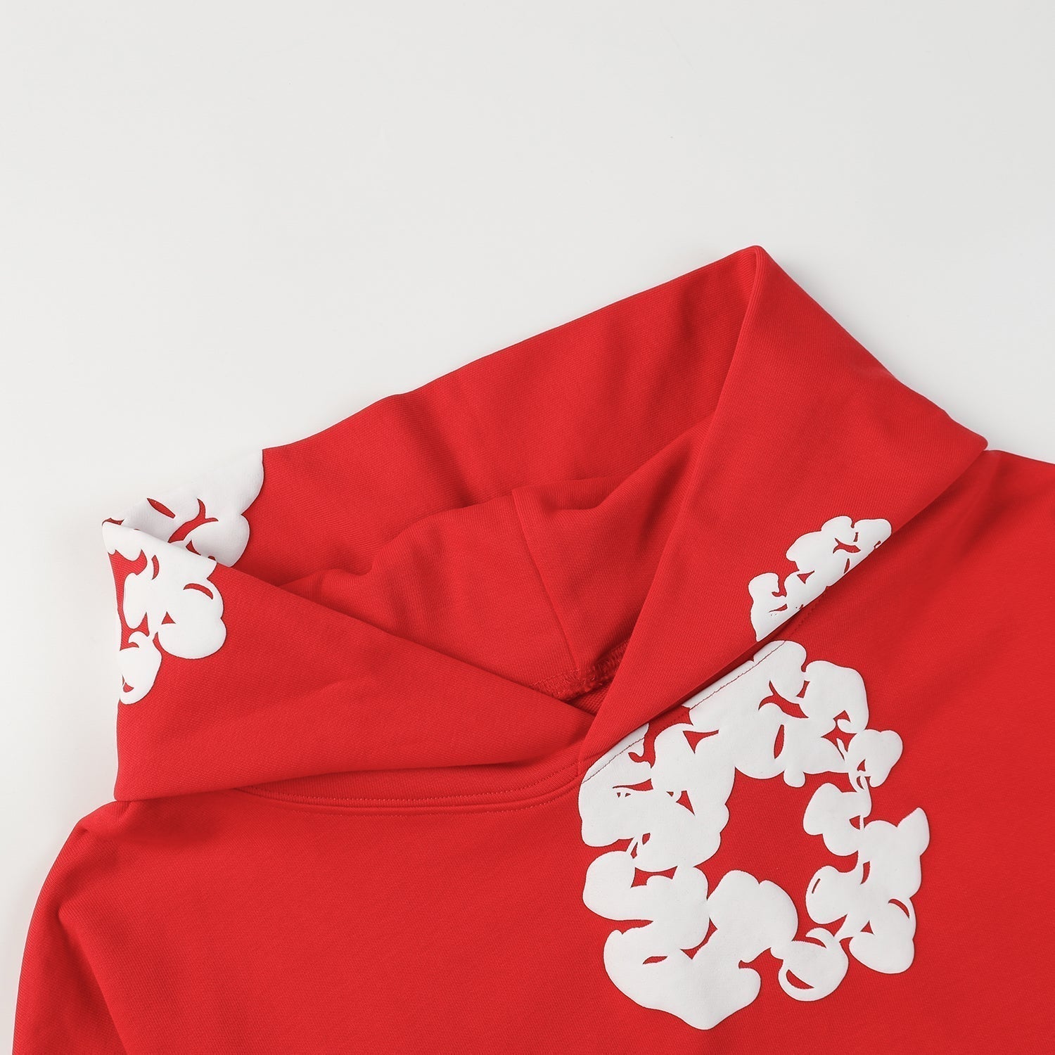 DENIM TEARS COTTON WREATH HOODIE RED - netstar®