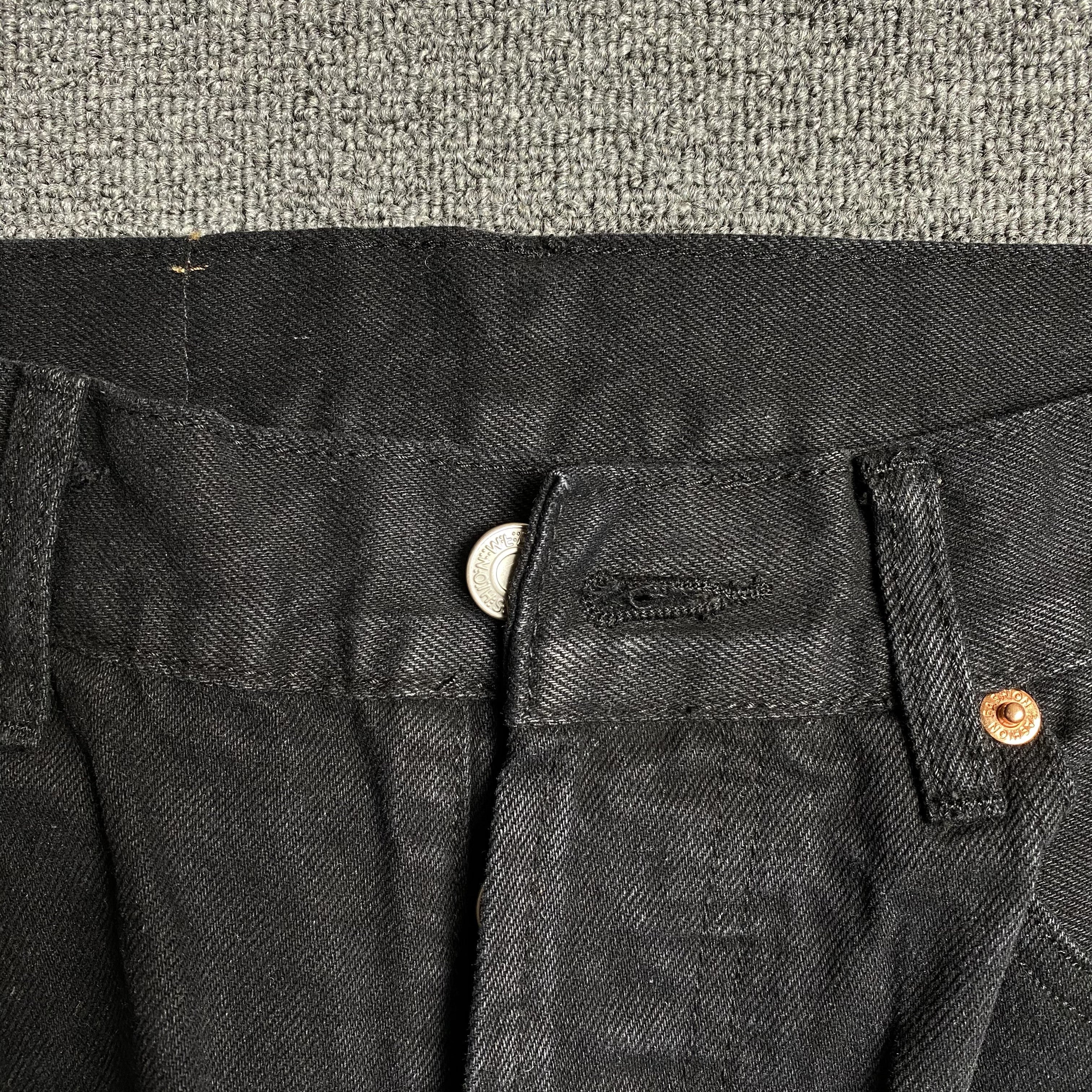 DENIM TEARS x LEVI'S COTTON WREATH JEANS BLACK - netstar®