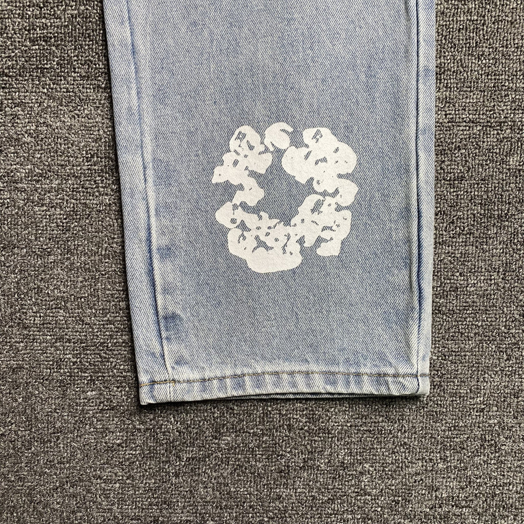 DENIM TEARS x LEVI'S COTTON WREATH JEANS LIGHT WASH - netstar®