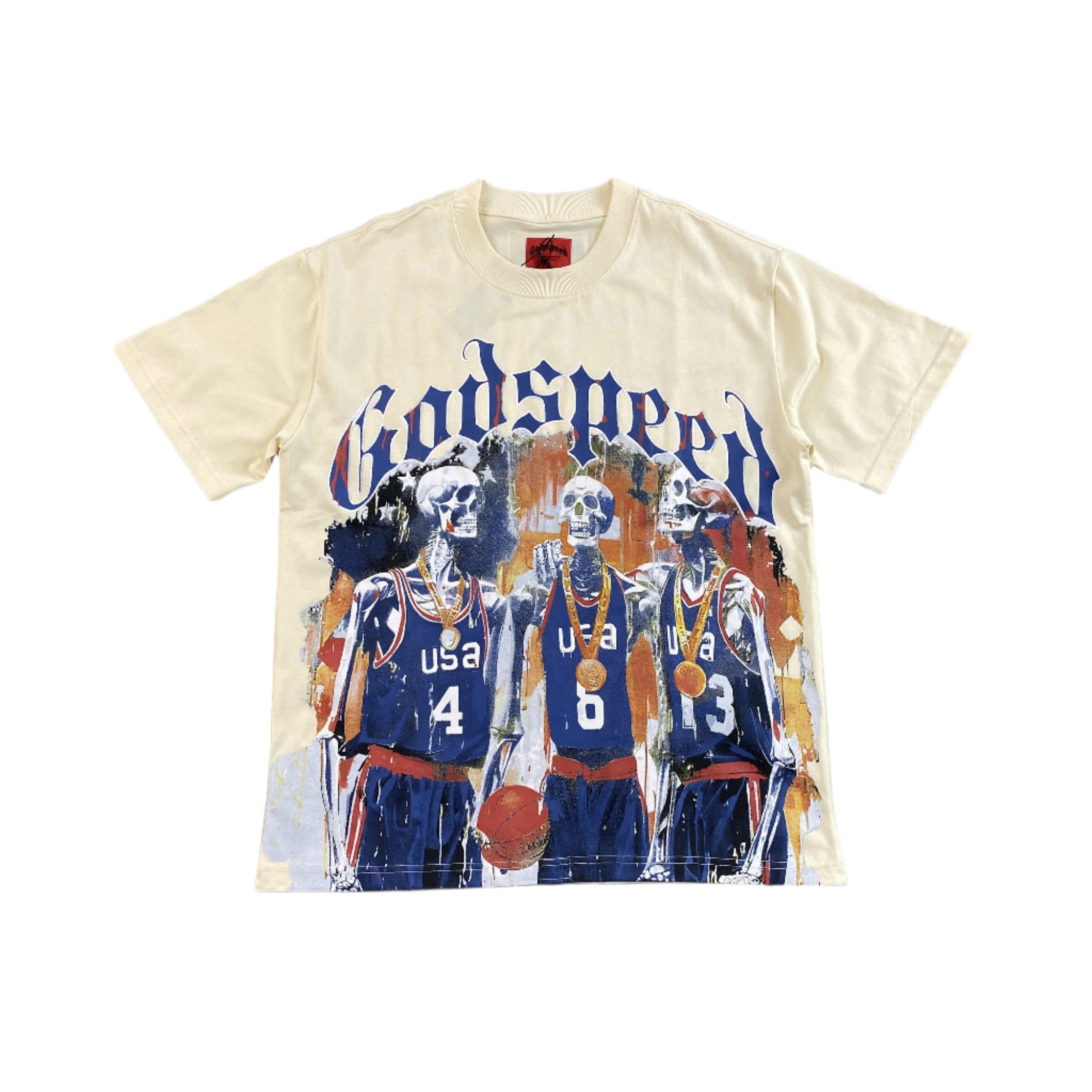 GODSPEED DREAMTEAM 24' T-SHIRT BONE - netstar®