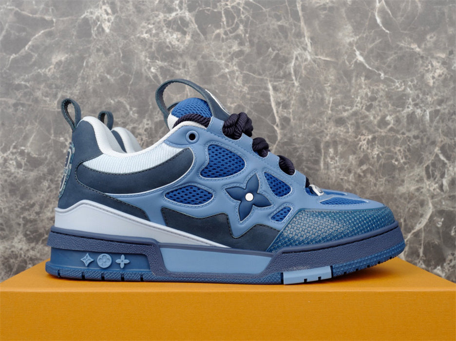 LOUIS VUITTON LV SKATE SNEAKER BLUE - netstar