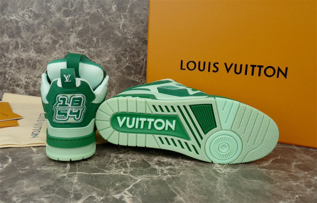 LOUIS VUITTON LV SKATE SNEAKER GREEN - netstar