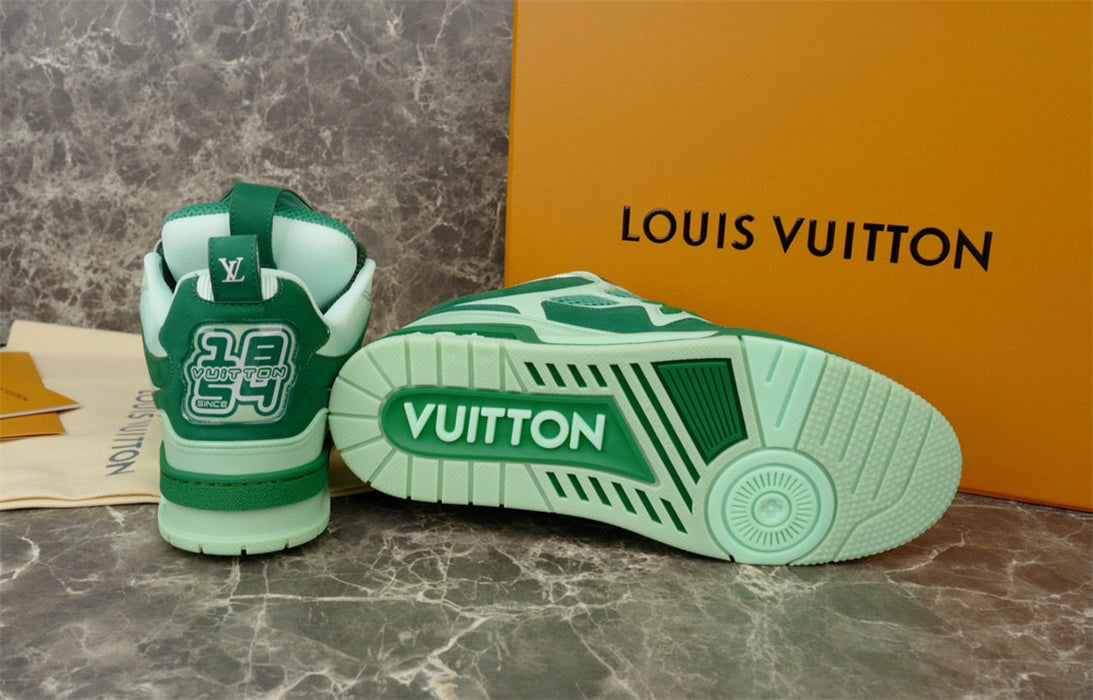 LOUIS VUITTON LV SKATE SNEAKER GREEN - netstar