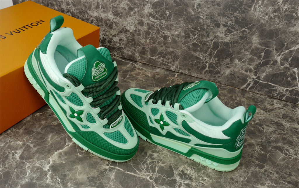 LOUIS VUITTON LV SKATE SNEAKER GREEN - netstar