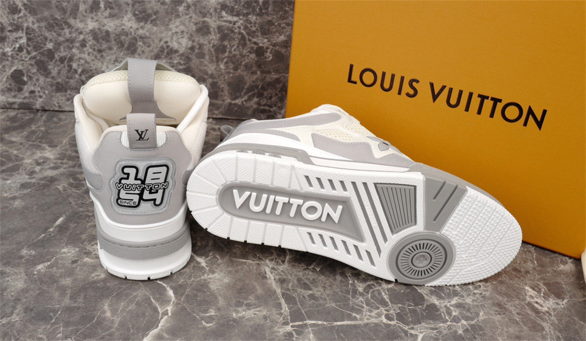 LOUIS VUITTON LV SKATE SNEAKER GREY - netstar