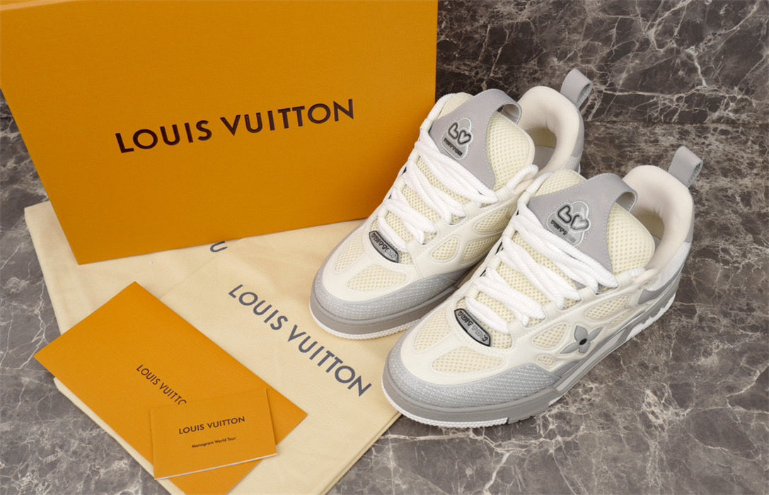 LOUIS VUITTON LV SKATE SNEAKER GREY - netstar