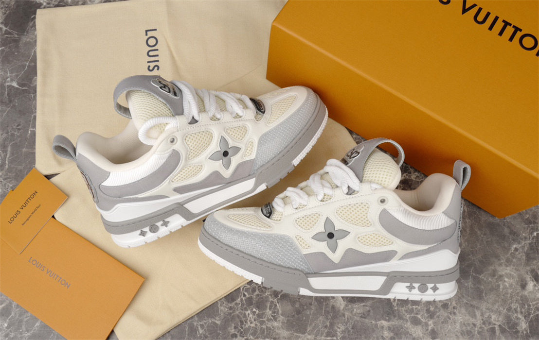 LOUIS VUITTON LV SKATE SNEAKER GREY - netstar