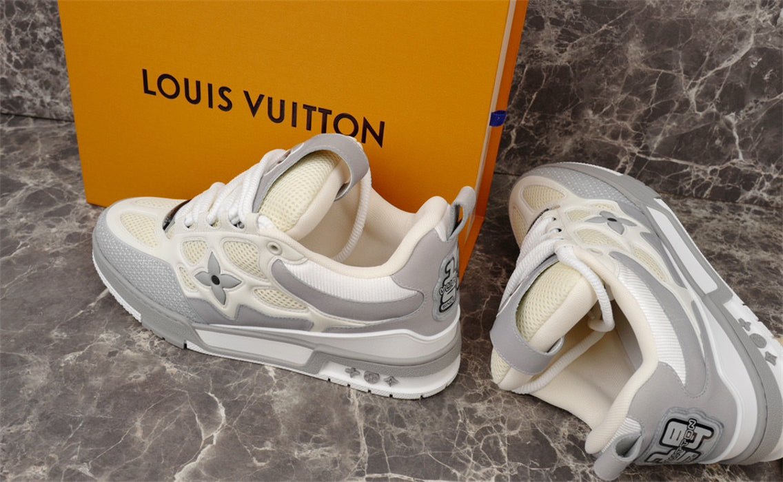 LOUIS VUITTON LV SKATE SNEAKER GREY - netstar