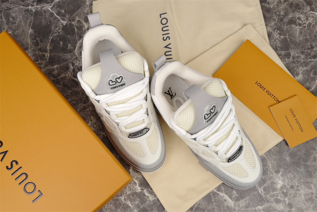 LOUIS VUITTON LV SKATE SNEAKER GREY - netstar