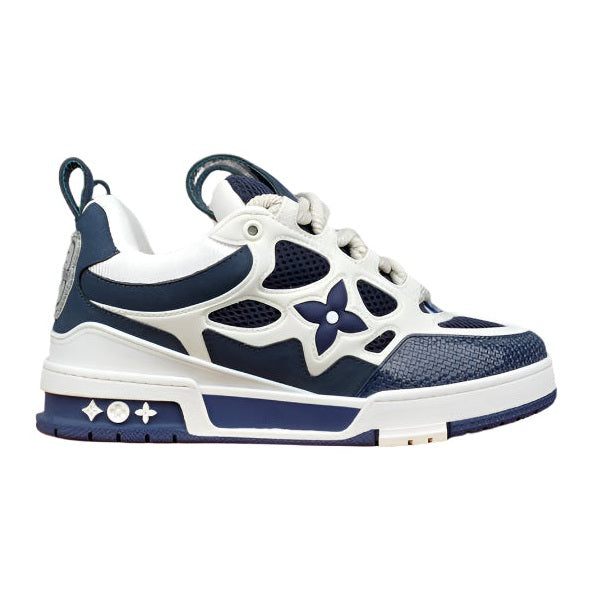 LOUIS VUITTON LV SKATE SNEAKER MARINE WHITE - netstar