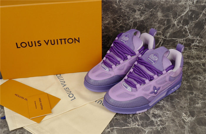 LOUIS VUITTON LV SKATE SNEAKER PURPLE - netstar