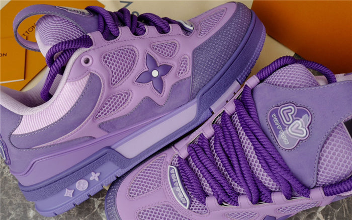 LOUIS VUITTON LV SKATE SNEAKER PURPLE - netstar