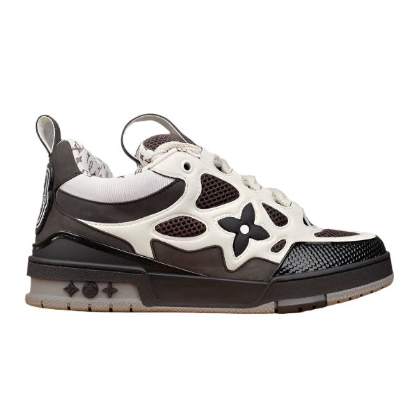 LOUIS VUITTON LV SKATE SNEAKER WHITE BLACK - netstar