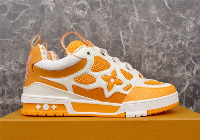 LOUIS VUITTON LV SKATE SNEAKER YELLOW WHITE - netstar