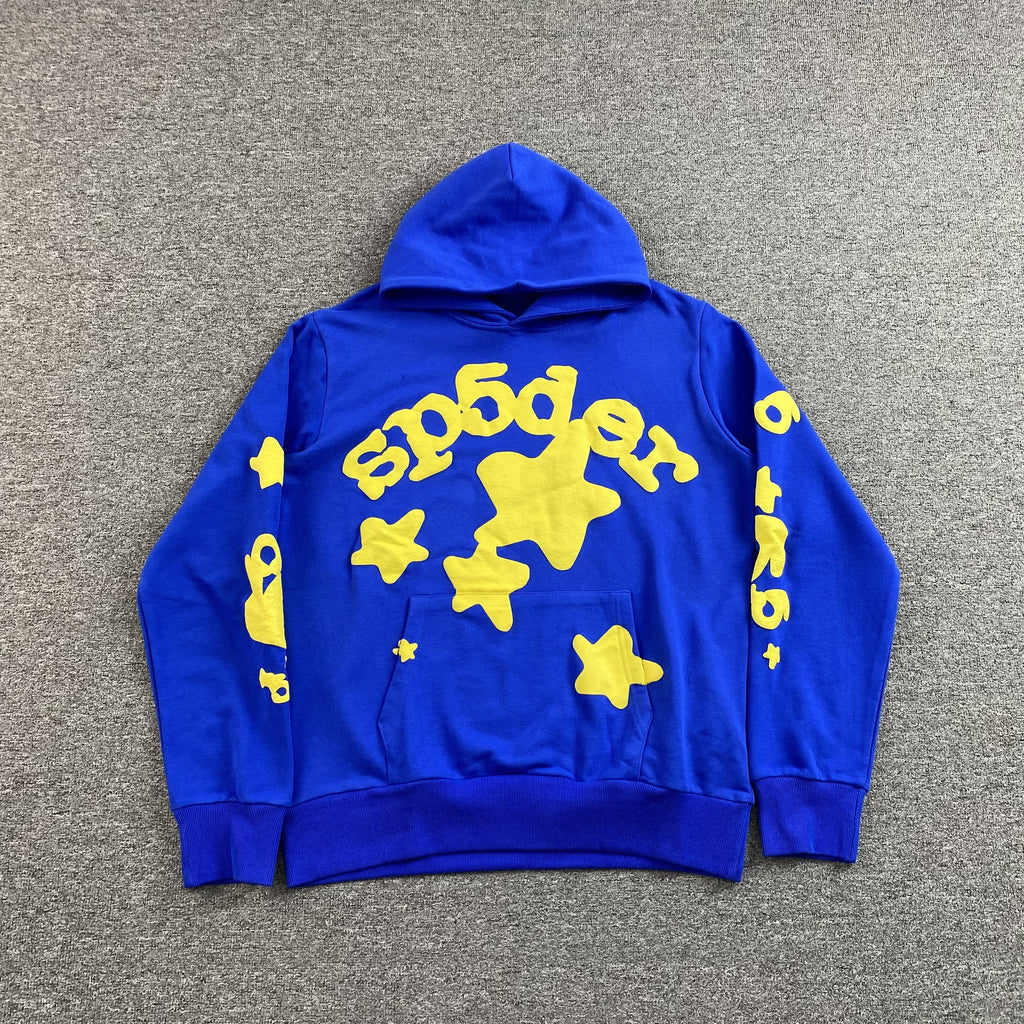 SP5DER BELUGA HOODIE TC BLUE - netstar®