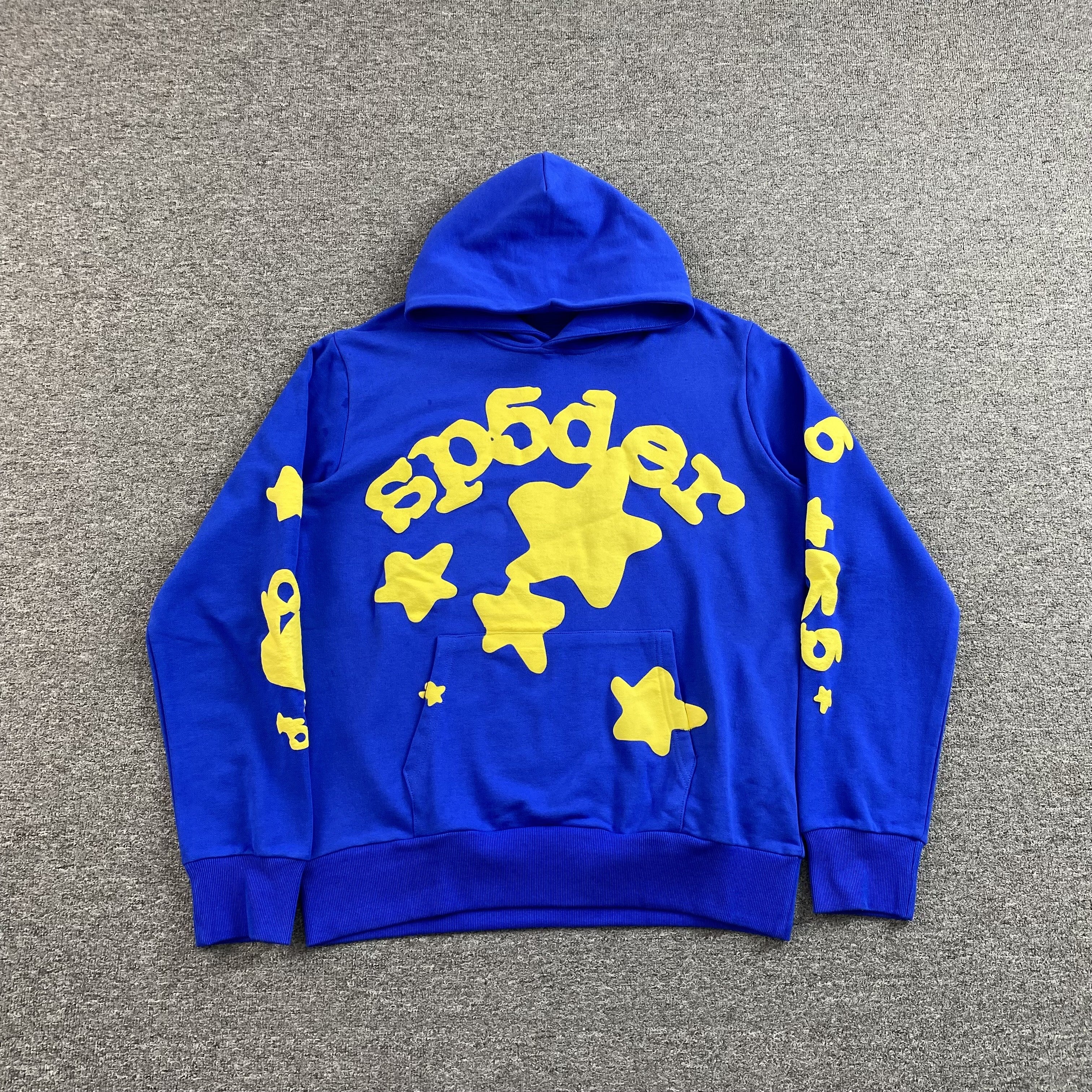 SP5DER BELUGA HOODIE TC BLUE - netstar®