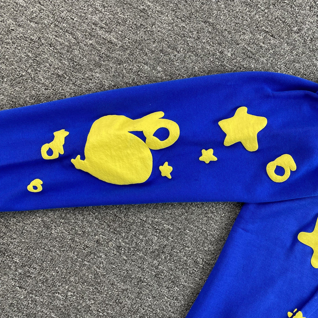SP5DER BELUGA HOODIE TC BLUE - netstar®