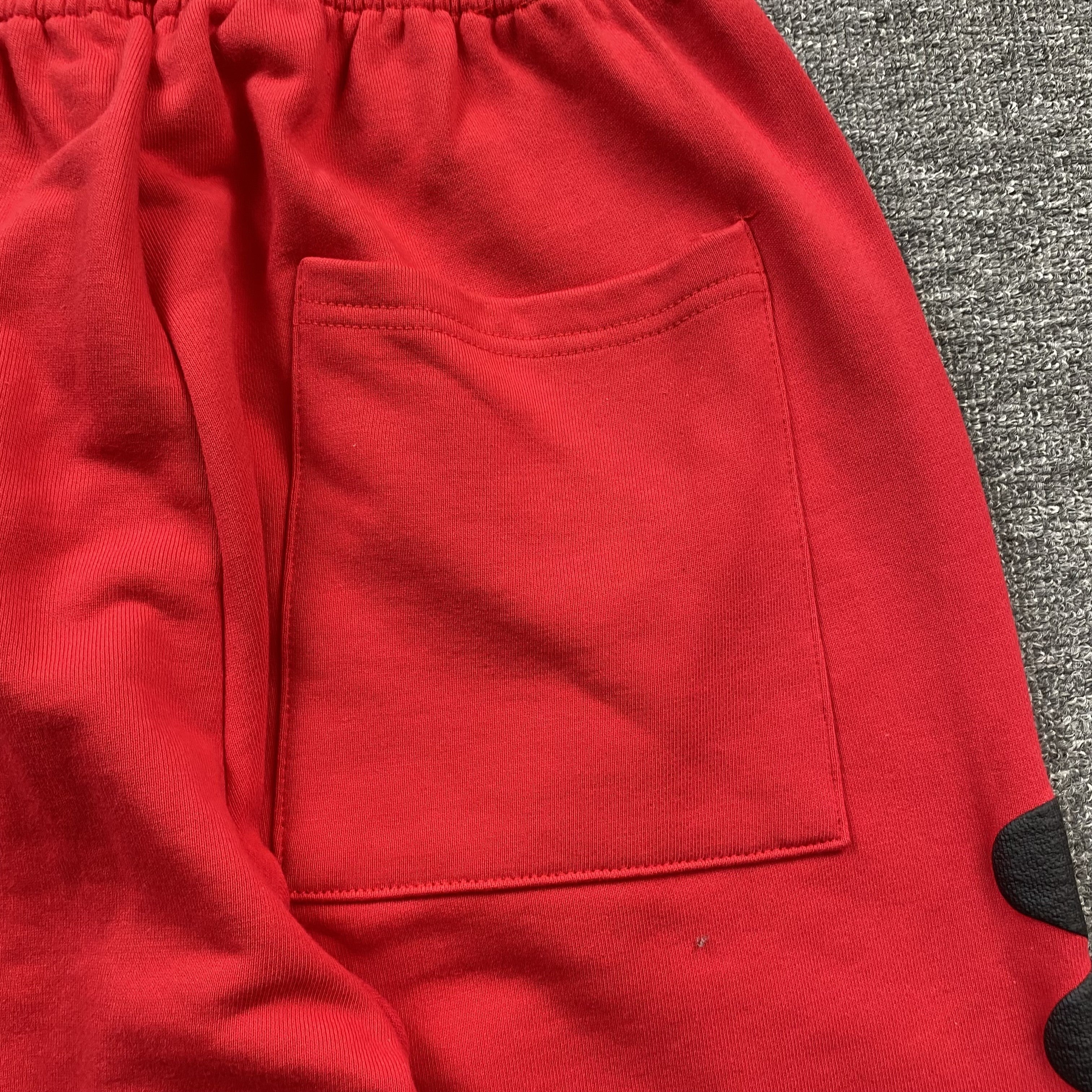 SP5DER BELUGA SWEATPANTS RED - netstar®