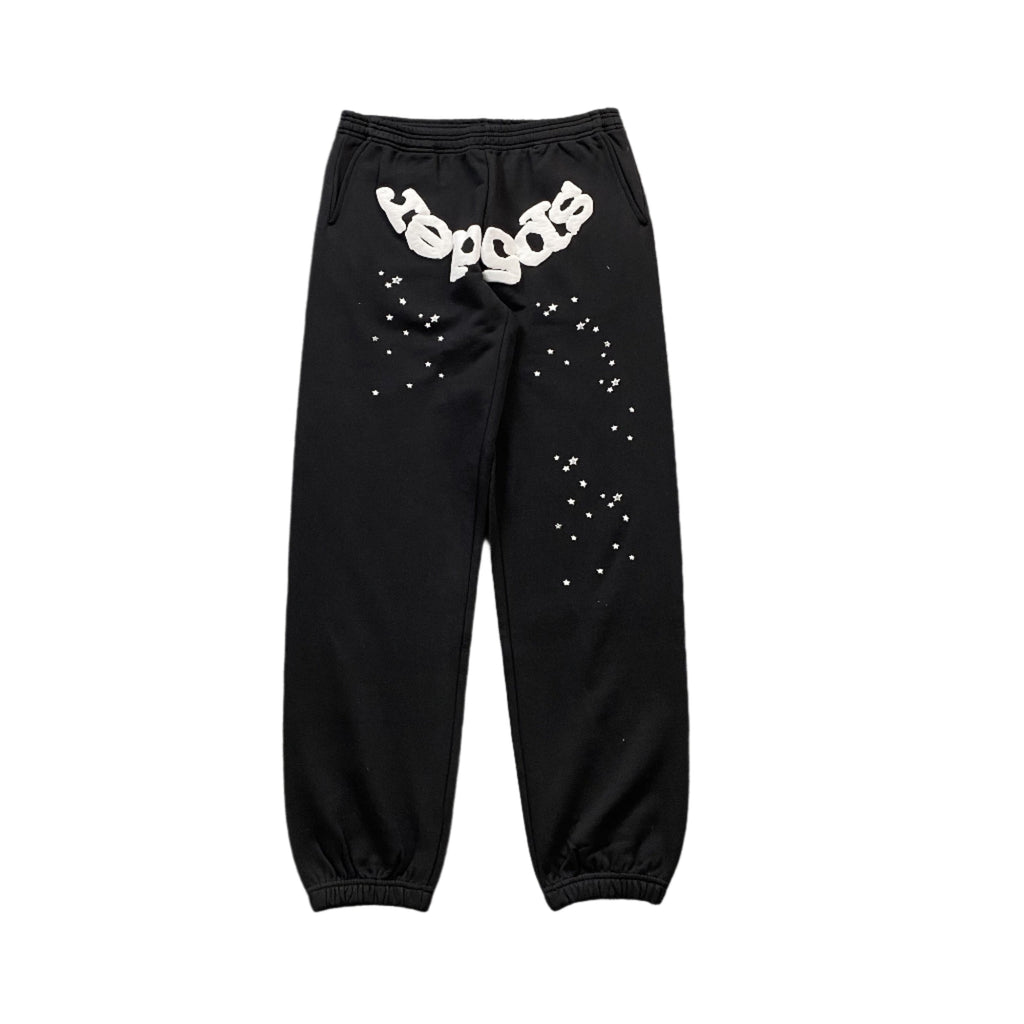 SP5DER OG WEB SWEATPANTS BLACK - netstar®