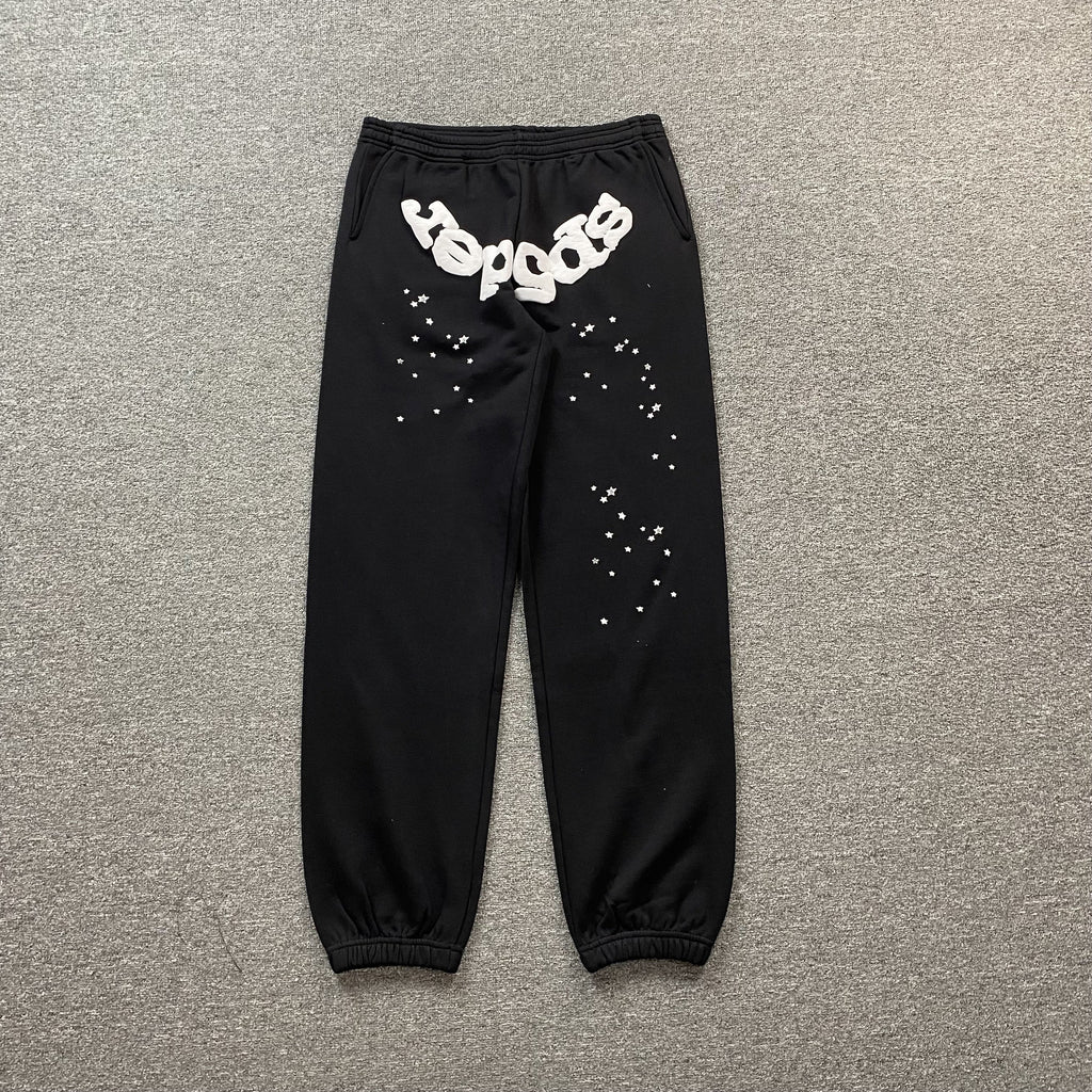 SP5DER OG WEB SWEATPANTS BLACK - netstar®