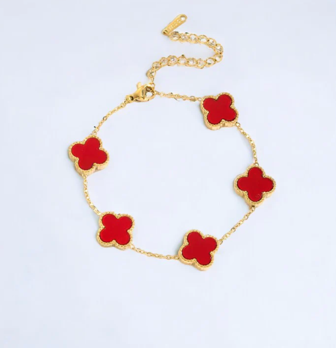 Vxnity - Gold-Plated Clover Bracelet - netstar®