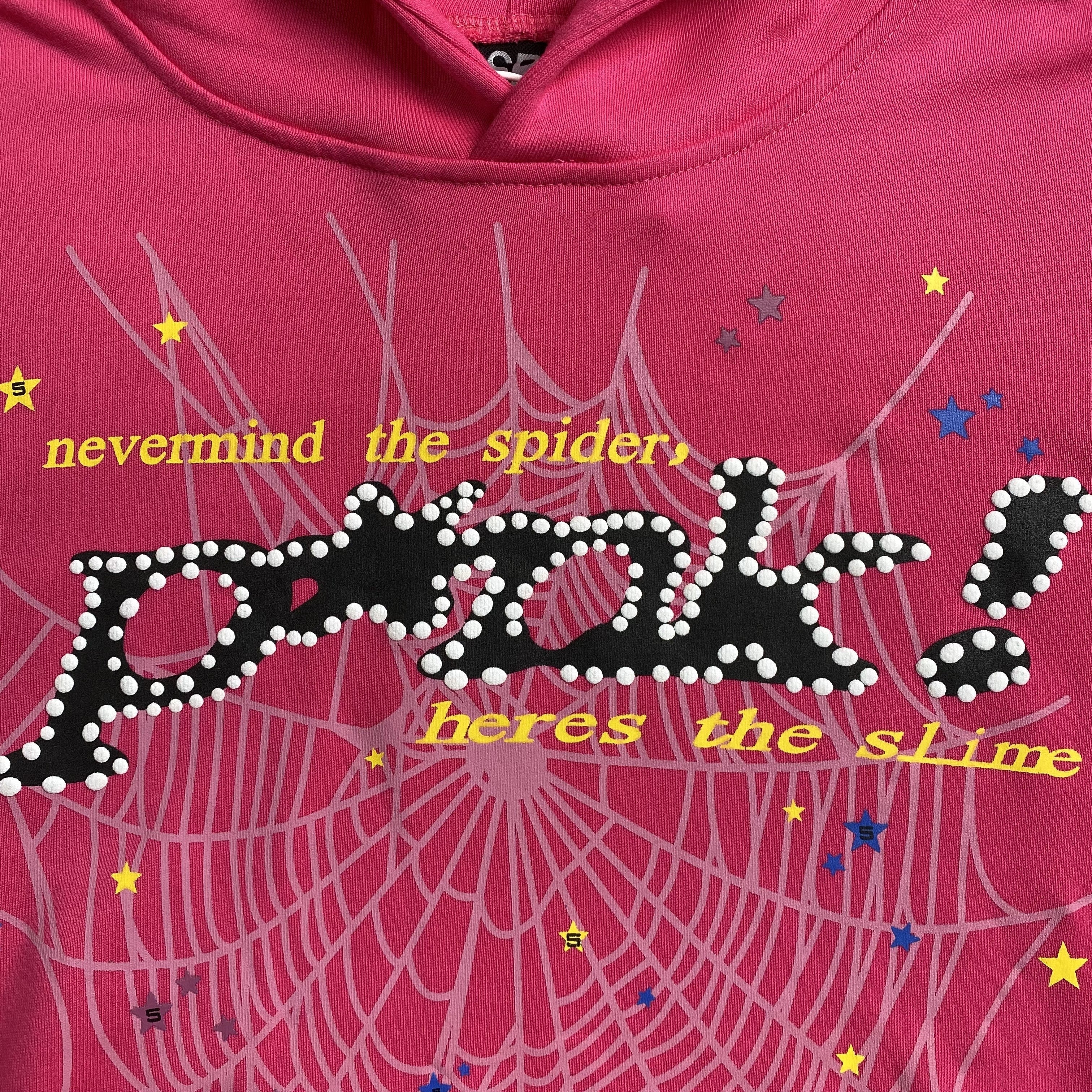 SP5DER P*NK HOODIE PINK - netstar®