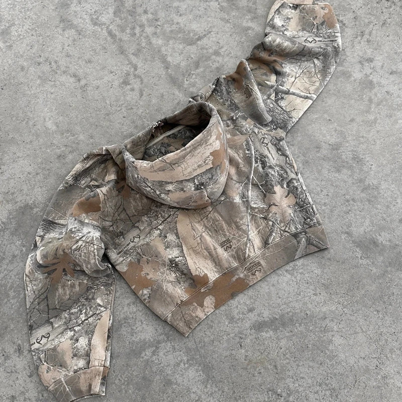 Vxnity - Y2K Camouflage Hoodie - netstar®