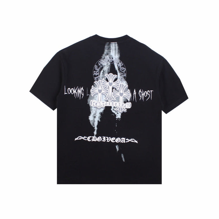 CHROME HEARTS x KIDS SEE GHOSTS T-SHIRT BLACK - netstar®