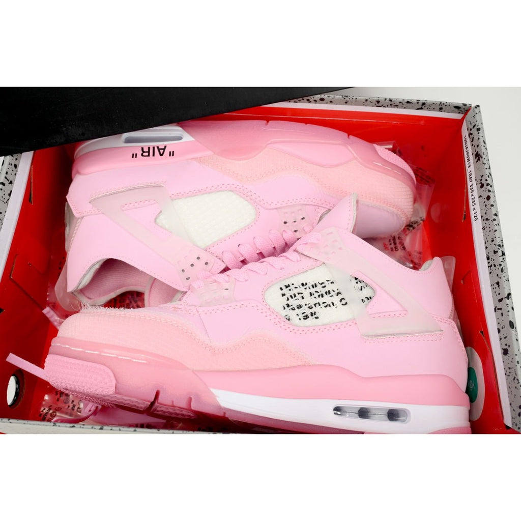 JORDAN 4 x OFF-WHITE ROSE PEACH - netstar