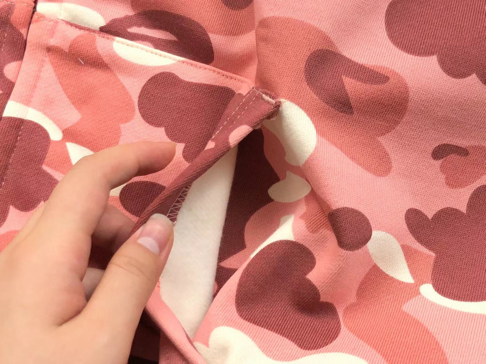 BAPE X BARBIE DOT CAMO SHARK FULL ZIP HOODIE PINK - netstar®