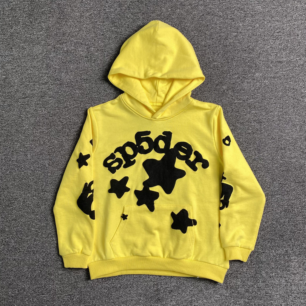 SP5DER BELUGA HOODIE GOLD - netstar®