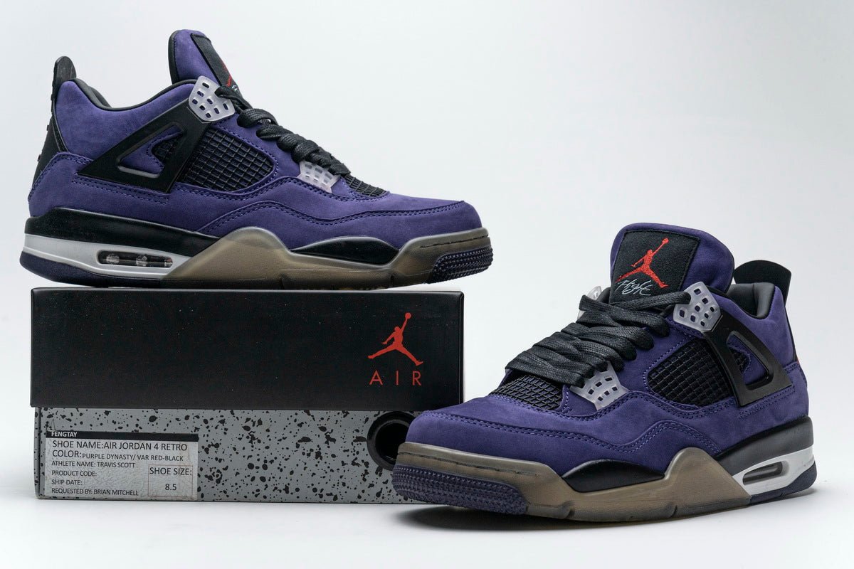 Air Jordan 4 Retro Purple - netstar
