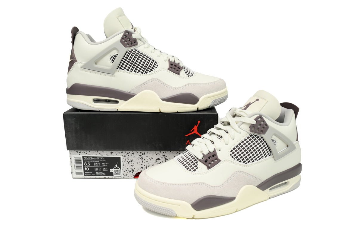 Air Jordan 4 White Phan Tom - netstar