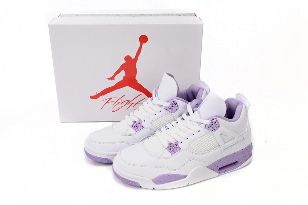 Air Jordan 4 White Purple - netstar