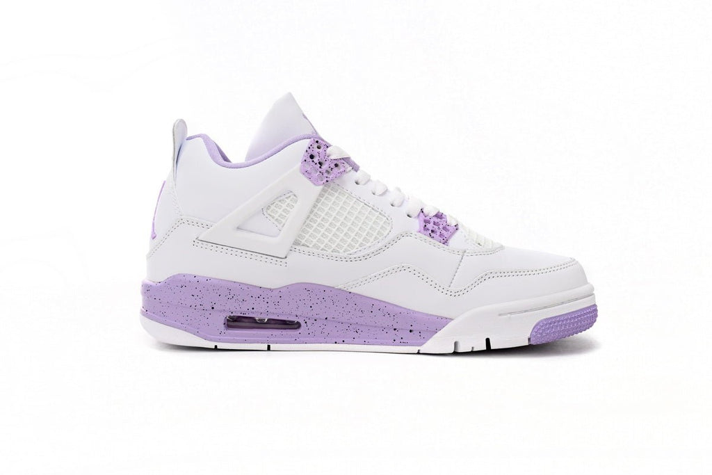 Air Jordan 4 White Purple - netstar