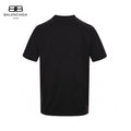 Balenciaga Black T-Shirt with Label Detail