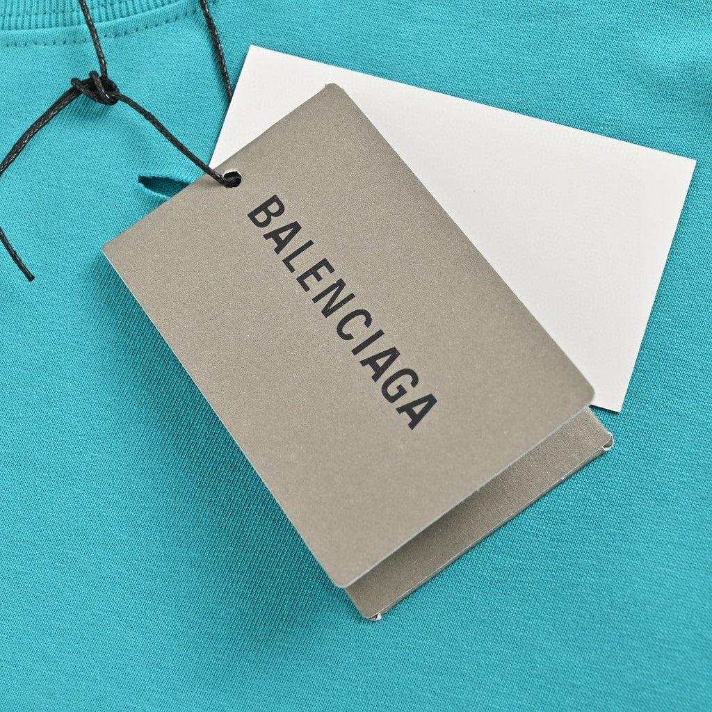 Balenciaga Distressed Logo T-Shirt