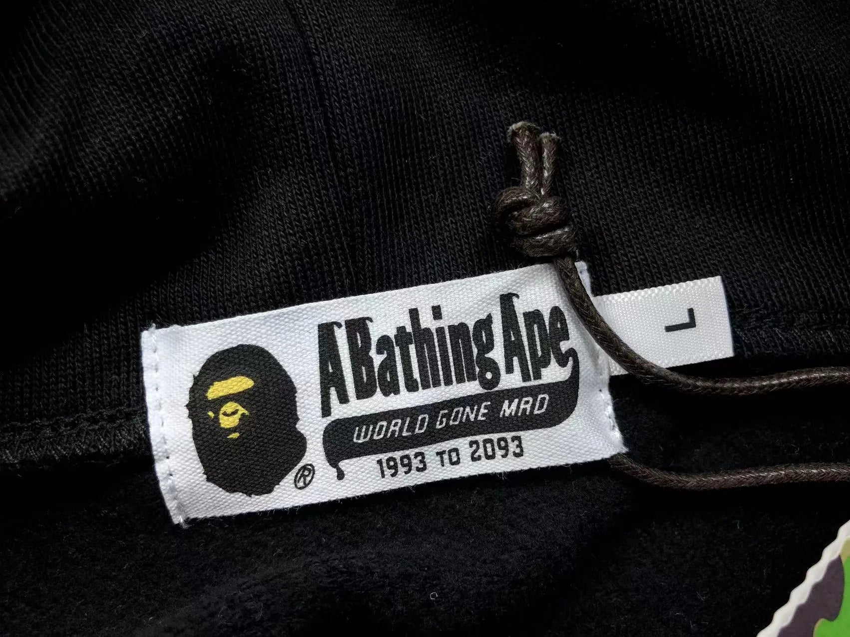 BAPE SHARK FULL ZIP HOODIE BLACK - netstar®