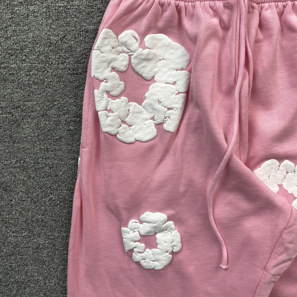 DENIM TEARS COTTON WREATH SWEATPANTS PINK - netstar®