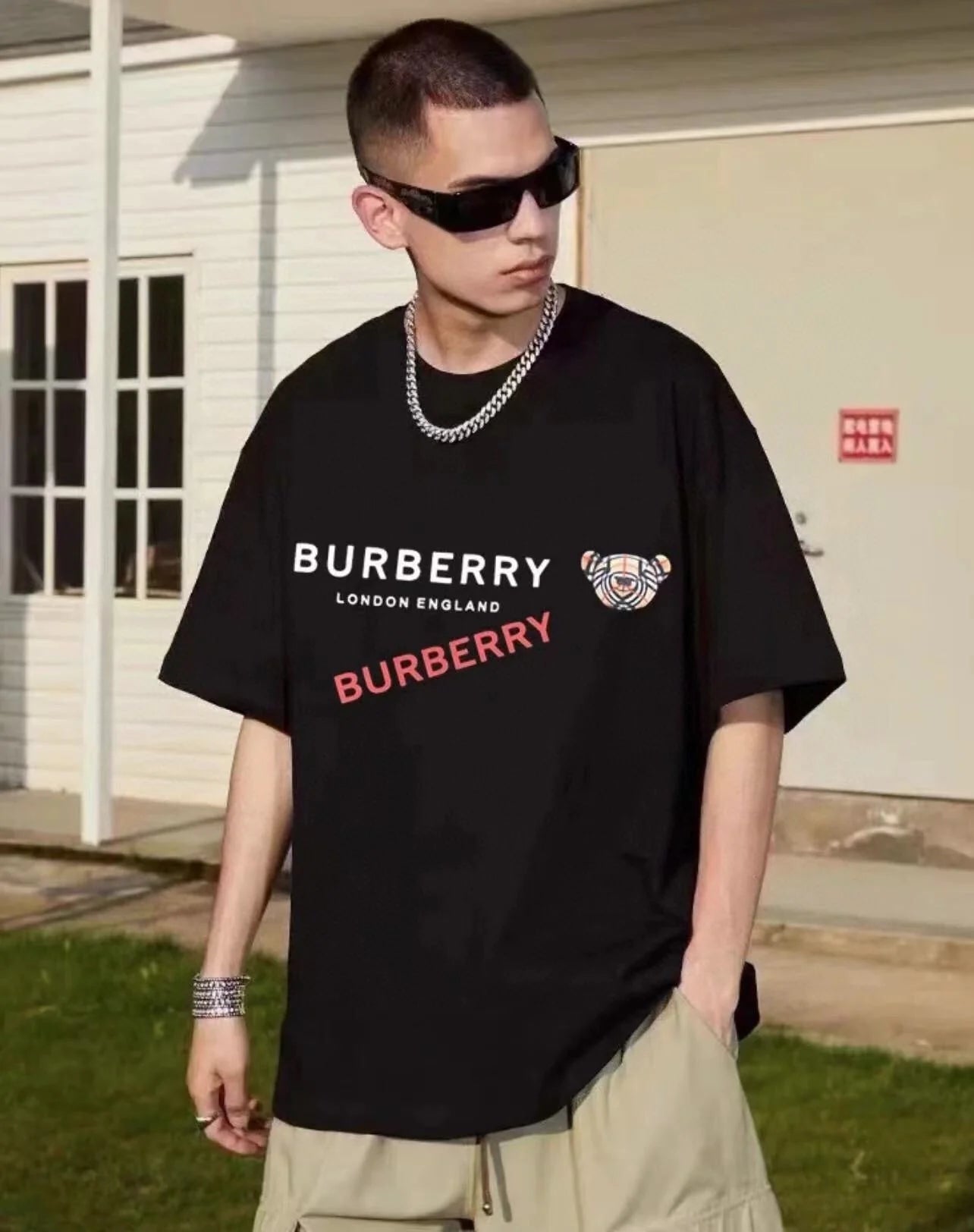 Burberry London England T-Shirt - Black - netstar®